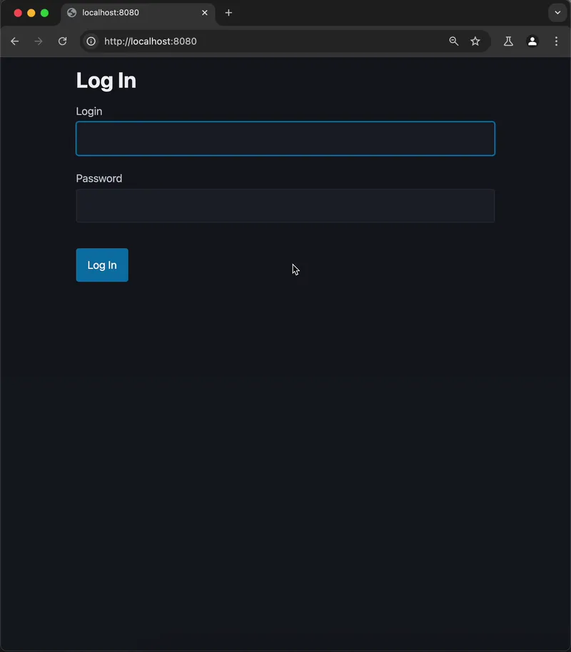 Finished tutorial app preview