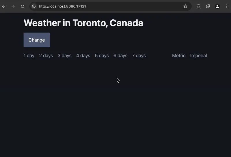 Dashboard navigation driven by query params